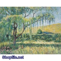 Tranh sơn dầu cây cổ thụ lâu năm